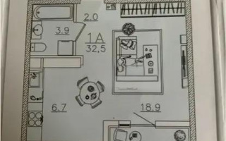 Продажа 1-комнатной квартиры, 30 м², мкр-н Акжар, дом  3/10 - Продажа  однокомнатных квартир в Алматы с фото