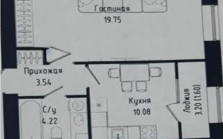 Продажа 1-комнатной квартиры, 40 м², ул. Нажимеденова, дом  30/1 - Продажа  однокомнатных квартир в Астане