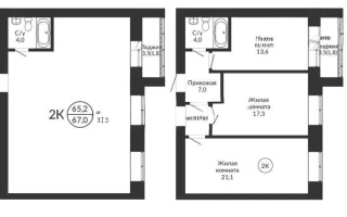 Продажа 2-комнатной квартиры, 68 м², 218 учетный квартал, дом  155 - Продажа квартир в новостройках Караганды без посредников