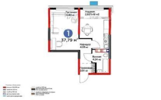 Продажа 1-комнатной квартиры, 37.79 м² - Продажа однокомнатных квартир в Алматы - страница 3