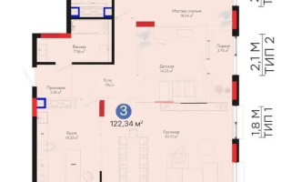 Продажа 3-комнатной квартиры, 124 м² - Продажа  трехкомнатных квартир в Астане - страница 42