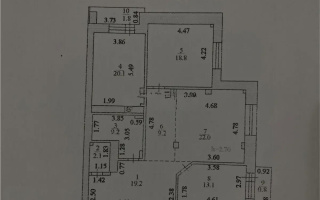 Продажа 3-комнатной квартиры, 116.3 м², ул. Ташенова, дом  9 - Продажа квартир в Астане