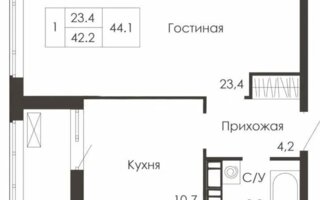 Продажа 1-комнатной квартиры, 44 м² - Продажа однокомнатных квартир в р-не Сарайшык Астаны - страница 20