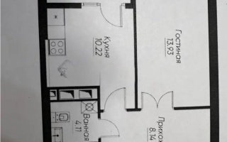 Продажа 1-комнатной квартиры, 39 м², ул. Ашимова, дом  1/5б - Продажа квартир в Алматы