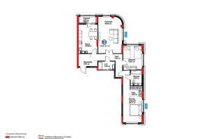 Продажа 3-комнатной квартиры, 105 м², ул. Рыскулова, дом  9 стр - Продажа  трехкомнатных квартир в новостройках Астаны