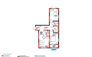 Продажа 3-комнатной квартиры, 70.16 м², ул. Тараз, дом  8/1 стр - Продажа  двухкомнатных, трехкомнатных квартир в Алматы