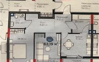 Продажа 2-комнатной квартиры, 62 м², ул. Бухар жырау, дом  33 - Продажа  двухкомнатных квартир в Астане без посредников с фото