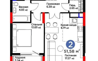 Продажа 2-комнатной квартиры, 52 м² - Продажа квартир в новостройках Астаны без посредников - страница 12