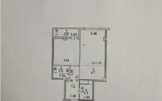 Продажа 2-комнатной квартиры, 56.1 м², ул. Байтурсынова, дом  22 стр - Продажа  двухкомнатных квартир в Астане