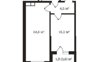 Продажа 1-комнатной квартиры, 52.7 м², пр. Рыскулова, дом  103/7 стр - Продажа  однокомнатных квартир в новостройках Алматы с фото