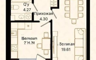 Продажа 1-комнатной квартиры, 41 м², ул. Панфилова, дом  85 - Продажа  однокомнатных квартир в Астане