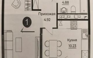 Продажа 1-комнатной квартиры, 40.25 м², ул. Е-429, дом  14 - Продажа квартир в Астане