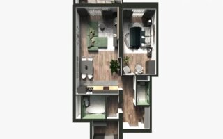 Продажа 2-комнатной квартиры, 80 м²