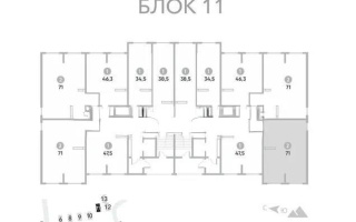 Продажа 2-комнатной квартиры, 70.2 м², ул. Момышулы, дом  100 стр - Продажа  двухкомнатных квартир в новостройках Алматы