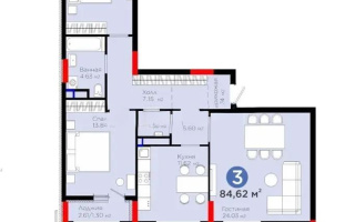 Продажа 3-комнатной квартиры, 85 м² - Продажа квартир в Астане