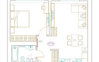 Продажа 2-комнатной квартиры, 43 м², ул. Е-429, дом  14 - Продажа  двухкомнатных квартир в Астане без посредников