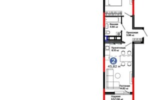 Продажа 2-комнатной квартиры, 45.82 м² - Продажа квартир в Астане - страница 123