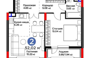 Продажа 2-комнатной квартиры, 52 м², ул. Е-899, дом  3 - Аренда домов в Акмолинской области