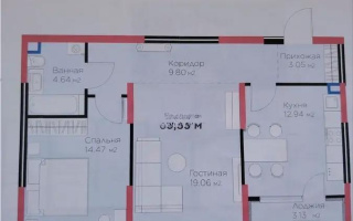 Продажа 2-комнатной квартиры, 65.6 м² - Продажа квартир от собственников в Алматы