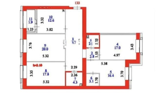 Продажа 4-комнатной квартиры, 118.1 м² - Продажа четырехкомнатных квартир в монолитно-каркасном доме в Астане - страница 2