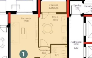 Продажа 1-комнатной квартиры, 37.51 м² - Продажа квартир в Акмолинской области