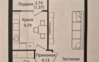 Продажа 1-комнатной квартиры, 38.85 м², ул. Е-15, дом  16 - Продажа  однокомнатных квартир в Астане без посредников
