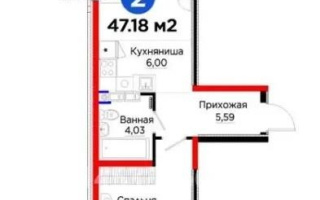 Продажа 2-комнатной квартиры, 47.18 м² - Продажа  двухкомнатных квартир в новостройках Алматы - страница 6