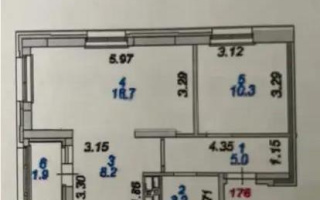 Продажа 2-комнатной квартиры, 50 м², ул. Шаймерденова, дом  4/1 - Продажа  двухкомнатных квартир в Астане