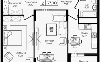 Продажа 2-комнатной квартиры, 67 м², ул. Анет баба, дом  4 - Продажа  двухкомнатных квартир в Астане без посредников