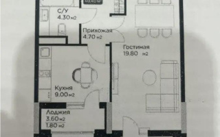 Продажа 1-комнатной квартиры, 40 м², ул. Е-36, дом  5 - Продажа квартир в новостройках Астаны