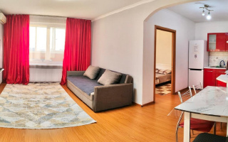 Аренда 2-комнатной квартиры посуточно, 54 м², ул. Брусиловского, дом  159 - ул. Кулымбетова - Аренда  двухкомнатных квартир посуточно в Алматы с фото