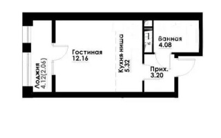 Продажа 1-комнатной квартиры, 27 м², ул. Навои, дом  30а/1 - Продажа  однокомнатных квартир в новостройках Алматы без посредников