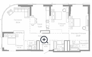 Продажа 4-комнатной квартиры, 138 м², пр. Туран, дом  37/2 стр - Продажа квартир в Астане