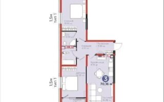 Продажа 3-комнатной квартиры, 70 м² - Продажа трехкомнатных квартир от собственников в Алматы