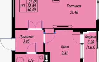Продажа 1-комнатной квартиры, 40.49 м², ул. Е-496, дом  8 стр - Продажа  однокомнатных квартир в новостройках Астаны без посредников