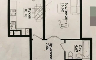 Продажа 1-комнатной квартиры, 41 м², ул. Симферопольская, дом  1/2 - Продажа  однокомнатных квартир в Алматы с фото