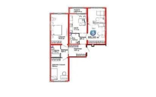 Продажа 3-комнатной квартиры, 88.98 м² - Продажа квартир в монолитном доме в Астане