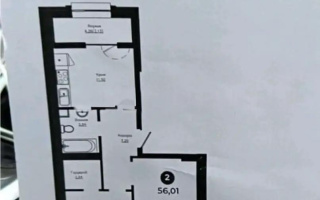 Продажа 2-комнатной квартиры, 56 м², ул. Казыбек би, дом  7/1 - Продажа квартир в Астане