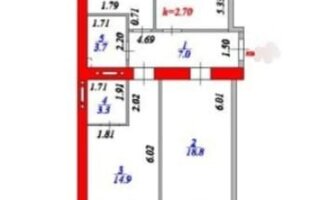 Продажа 3-комнатной квартиры, 82 м²