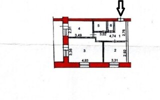 Продажа 2-комнатной квартиры, 50 м²