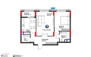 Продажа 2-комнатной квартиры, 69.23 м² - Продажа двухкомнатных квартир в Астане - страница 9