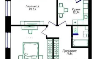 Продажа 2-комнатной квартиры, 68 м² - Продажа  двухкомнатных квартир в новостройках Астаны с фото