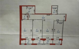 Продажа 3-комнатной квартиры, 101.3 м²