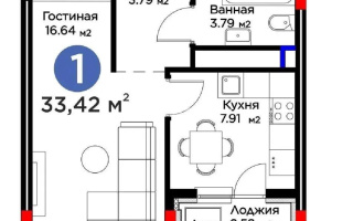 Продажа 1-комнатной квартиры, 33.5 м² - Продажа однокомнатных квартир от собственников в Астане - страница 2