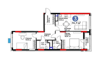 Продажа 3-комнатной квартиры, 75 м² - Продажа квартир в Астане - страница 15