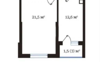 Продажа 1-комнатной квартиры, 46.3 м², пр. Рыскулова, дом  103/7 стр - Продажа квартир в Алматы