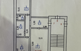 Продажа 2-комнатной квартиры, 54.2 м², Амангельды, дом  15 - Продажа квартир в Балхаше