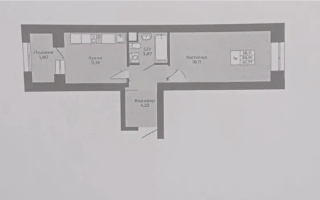 Продажа 2-комнатной квартиры, 41.71 м² - Продажа квартир в р-не Сарайшык Астаны