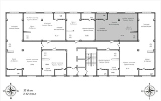 Продажа 2-комнатной квартиры, 64 м², ул. Нажимеденова, дом  16 стр - Продажа квартир в Казахстане