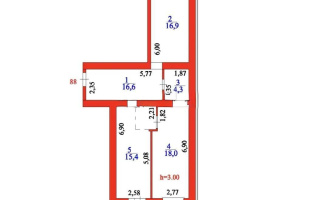 Продажа 2-комнатной квартиры, 73 м² - Продажа квартир от собственников в Астане